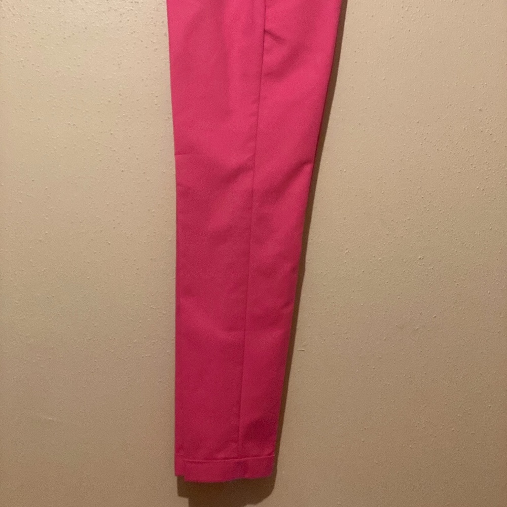 Worthington Fuchsia Slim Leg Dress Pants Size 6 NWT Work Office Slacks